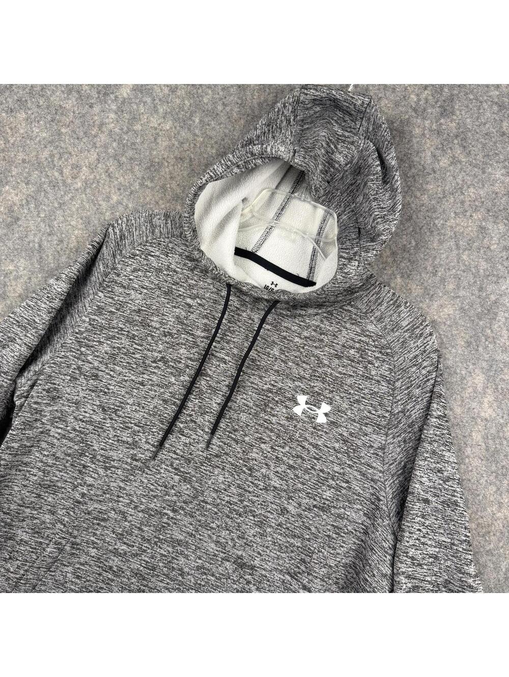 Under Armour Men’s Loose Hoodie Heather Gray Size Large EUC 022